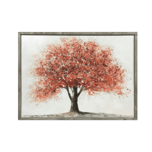 Orange Autumn Wall Painting