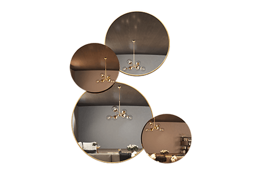 Overlapping Decor Mirror