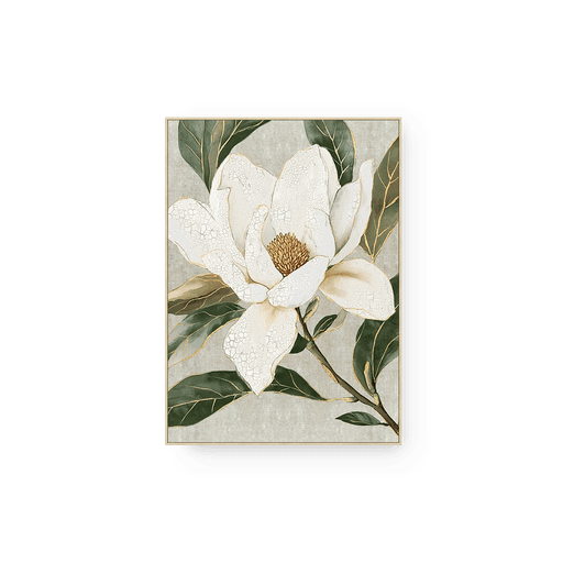 Magnolia Wall Painting